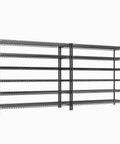 Beefed Up Storage Shelves With Adjustable Height, 3840 Lbs Capacity, heavy duty steel shelving for warehouse use.