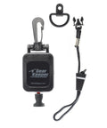 Retractable CB Radio Microphone Holder With Heavy Duty Tether Cord Keeps Your Mic Right Where You Need It On the Dash Stops That Dang Swinging For Trucks and Road Trippers, featuring durable design and accessories.