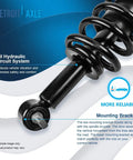 12Pc Front End Suspension Kit For 07 13 Chevy Silverado 1500 Includes Ball Joints Steel Lower Control Arms And Beefed Up Bolt On Replacement For A Smoother Ride. black coil spring strut with lower mounting bracket