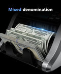 Money Counter Machine For Biz Bosses With Mixed Denomination MDC UV MG IR DD Counterfeit Detection processing banknotes