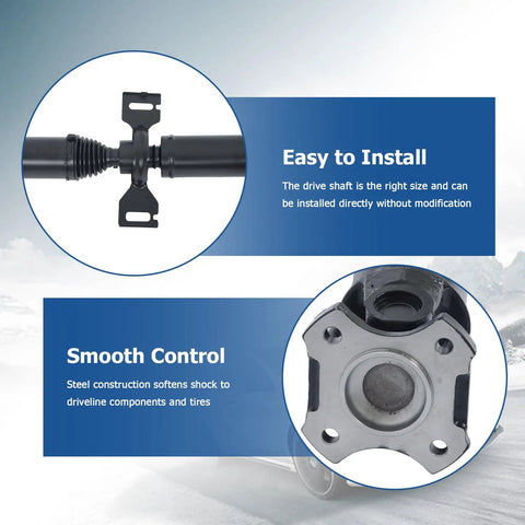 Toyota RAV4 AWD Rear Driveshaft Prop Shaft Replacement 2006 2013 3710042090 Built Tough Steel For Smooth Operation, Vibration Dampening, And Easy Install On AWD RAV4 Models close-up