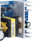 High Power Switching Power Module With Built In Power Supply For Civil And Industrial Control Systems Stable Output Double Sided PCB Design Industrial Grade Reliability Plug And Play Ready For Smooth Automation Projects, close-up heatsink