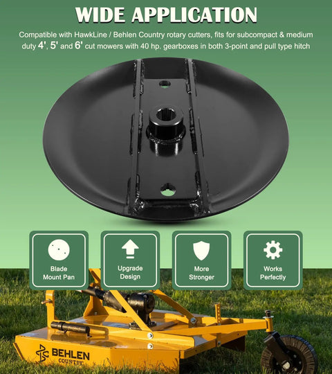 Beefed Up Heavy Duty Reinforced Stump Jumper For Four Foot Five Foot And Six Foot Rotary Mowers With Forty HP Gearboxes Black
