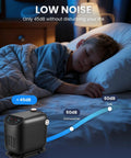 Whole Home Water Pressure Booster Pump With 70 Psi Adjustable Speed Constant Pressure Motor Low Noise next to sleeping child