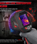 Pro Grade 240x240 Thermal Imaging Camera Handheld Infrared Scanner For HVAC Pros And Home Inspectors With Temperature Alarm