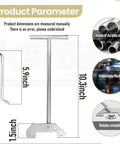 Product dimensions and features of Universal Garbage Disposal Unjamming Wrench WRN00 for Waste King Moen and SinkErator Disposals.