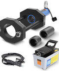 Shop Floor Certified Rear Suspension Bushing Removal And Installation Kit With Air Hydraulic Pump components including hydraulic tool and hoses.