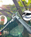Heavy Duty Lopper With Compound Action Tree Cutter For Thick Branches Up To 1.6 Inches, 18 Inch Pruner cutting branch