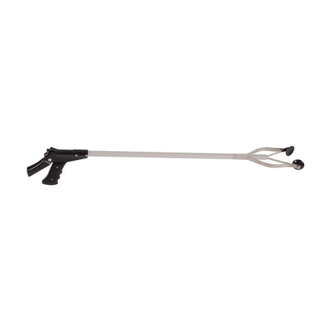 Long Reach Reacher Grabber Tool For Seniors And Recovery Patients 33 Inch Non Folding Arm Extension With Suction Claw Trash Picker Hand Gripper Grasp Aid For Reaching Items From The Floor No Bending Needed