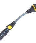RelaxGrip Eight Spray Patterns Watering Wand 15 Inch For No Fuss Garden Watering And Cleaning With Thumb Control And Wrist Friendly Comfort