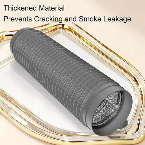 Heavy Duty Flexible PVC Aluminum Dryer Vent Hose For Range Hood And Exhaust Fans Insulated Duct Pipe HVAC Venting 170mm