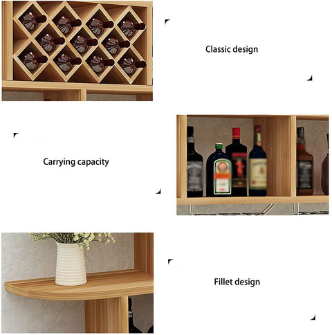 Solid Wood Wall Mounted Wine Rack With Stem Glass Holder Kickback Ready Industrial Vintage Vibe, showcasing wine bottles and elegant design.