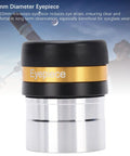 10mm Telescope Eyepiece 1.25 Inch Ultra Wide 62 Degree Field Of View Aspheric Lens With Fully Multi Coated Optics