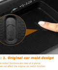 Close-up of Subaru Crosstrek Wireless Charging Protective Pad For 2024 2025 2026 Center Console Anti Slip Mat details