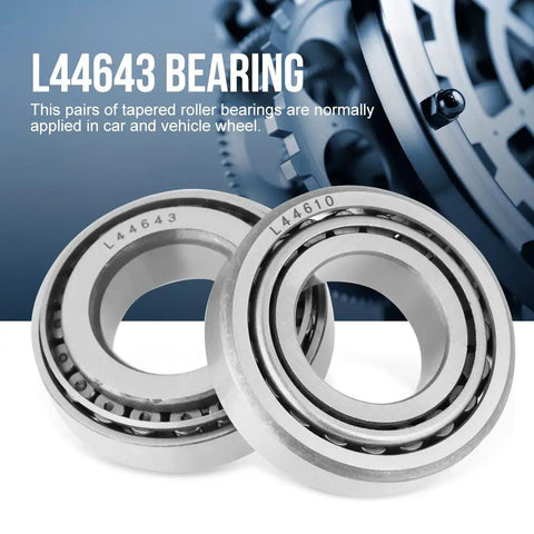 Two Pack High Speed Tapered Roller Bearings With 25 mm Inner Diameter And 50.292 mm Outer Diameter And 14.22 mm Thick For Cars