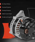 Alternator For Ford Super Duty F Series 2011-2016 6.7L V8 12V 150A With 8 Groove Pulley Clockwise Replacement 104210-292 104210-2920