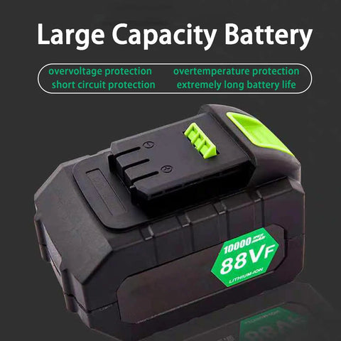 Huge 4 Wheel Drive Electric Wire Threader With Adjustable Speed And Battery large 88V lithium-ion battery with protection features