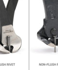 8 Inch End Cutting Pliers For Nails Screws Wires And Staples With Induction Hardened Blades And Overhanging Jaws Flush Rivet comparison