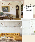 Collage of rustic farmhouse decor featuring Rusty Barn Star Set Thirty Pieces Two Inch Metal Stars for crafts on walls in living spaces.