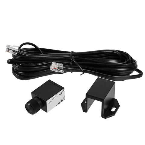 4 Channel Active Line Output Converter with remote level control knob and mounting bracket for car audio installation