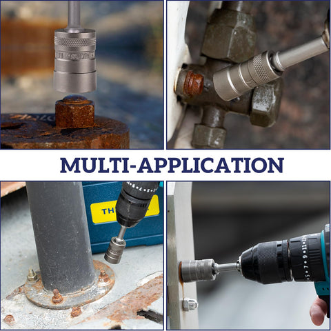 Bolt Extractor Kit Round Bolt Remover Set For Damaged Bolts And Screws Extractor Socket Set For Removing Rusted Stripped Bolts