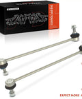 Two Front Sway Bar End Links Replacement Kit For Volvo S60 S80 V70 XC70 XC90 1999 To 2014 Includes Durable Stabilizer Links