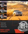 Rear Wheel Bearing And Hub Assembly With Five Lug Pattern For Honda CRV AWD Models 2017 Through 2022 Replacement Heavy Duty Durable