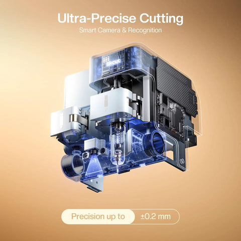 Smart Cutting Plotter With Automatic Calibration For Dope Diy Vinyl Htv And Cardstock Crafts Sickly Precise Starter Bundle For Frictionless Home Decor Projects That Hit Different And Guarantee Hella Easy Crafting Vibes Every Single Time