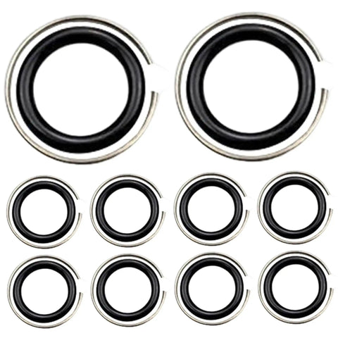 Super Cool 1/2 Inch Impact Wrench Ring Sets With O Ring Tool For Quick Install And Easy Maintenance, retaining rings shown in various sizes.