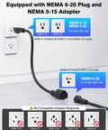 Portable Level 1 And Level 2 EV Charger With J1772 Home Connector Delivers No Sweat 16 Amp 240 Volt Power For Fast Charging And Road Trip Ready Adventures with NEMA plugs.