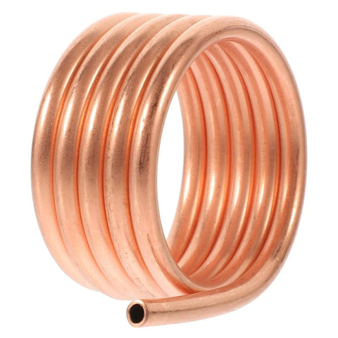 Copper coil for Water Cooling Ring Kit For 550/540 Brushed RC Boat Motors, Durable Metal Heat Dissipation Jacket, Easy Install.