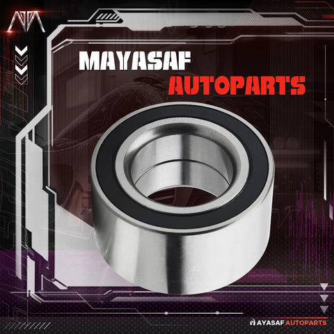 Close-up of a front wheel bearing from the 2 Pack Front Wheel Bearing Hub Assembly For Chrysler PT Cruiser 2002-2010