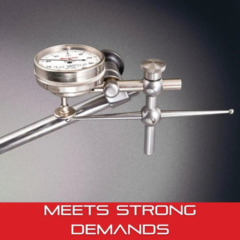 Universal Dial Test Indicator Attachment With Back Plunger For 196 And 196M Series Made Of Tool Steel, High Precision 196F