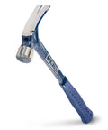 Framing Hammer 19 Ounce With Rip Claw Milled Face And Shock Reduction Grip Magnetic Nail Starter For One Handed Nailing