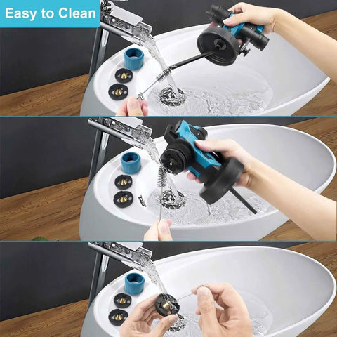 Cleaning Powerful 800W HVLP Paint Sprayer Kit With Three Copper Nozzle Kits And Three Spray Patterns for home use