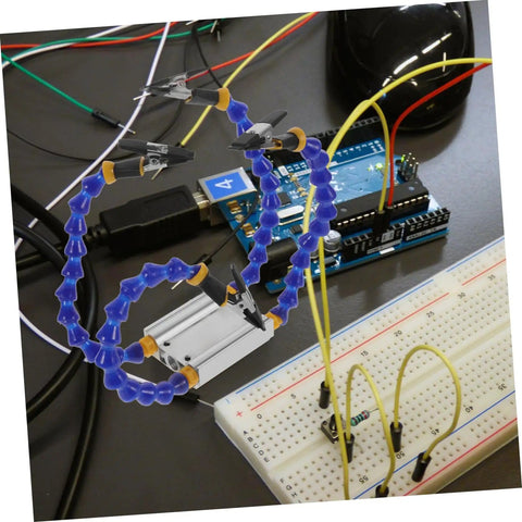 Multifunction Soldering Station And Welding Table Stand With Arms And Base Portable Helping Hands Tool For PCB Repair