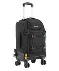 Eight Wheel Spinner Camera Backpack For DSLRs And Gear With Tuckaway Harness Converts To Everyday Pack Ultra Padded black