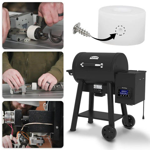 Auger Motor Bushing Replacement For Wood Pellet Grills Durable Spare Part Fits Traeger Pit Boss Camp Chef Z Grills Easy Install