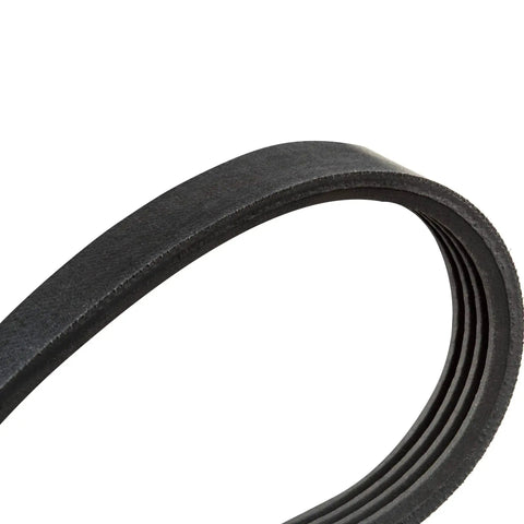 Heavy Duty Rubber Drive Belt Set Compatible With 315 173720 Jointer Planer Models Made In Usa, close-up view of a durable rubber belt.