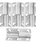 4 Pack Stainless Steel Lift Off Door Hinges for doors, windows, and shoe cabinets, built tough with smooth operation