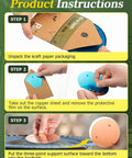 Step-by-step instruction for Copper Bird Bath Cleaning Disc for All Weather Water Care 0.6mm 99.99% Pure Copper installation