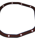 Ford Sterling 10.25 and 10.5 Differential Gasket With Metal Core And Rubber Coating, dry install gasket with red lines.