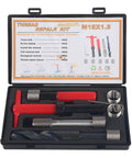 M18x1.5 Thread Repair Kit 10Pcs Stainless Steel For Cars And Aluminum Twisted Drill Wrench Threaded Inserts Pro Grade