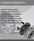 Beefed Up Drop In Rear Wheel Bearing Hubs Assembly For Toyota 86 Scion FRS Subaru Impreza BRZ Forester Legacy Outback 5 Lug