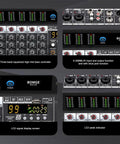 Six Channel Pro Audio Mixer With 99 DSP Effects Phantom Power 48V Bluetooth USB Interface Two Aux Sends FX Processor details