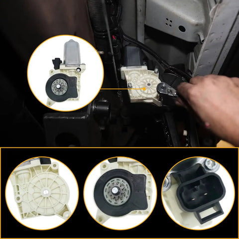 Replacement Electric Side Step Motor For Power Step Running Boards Three Bolt Mount Fits White Models 80 03129 90 A10049