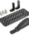 Carbon Fiber Battery Tray For One Tenth SCX10 RC Crawler Cheater Rigs With ESC Receiver Mount LCG Low Center Of Gravity Design
