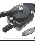 Fuel Pump for Johnson Evinrude OMC Outboard Engines 20 25 35 50 65 70 75 85 88 90 100 105 115 125 135 140 HP Replacement 18-7352 showing marine-grade design with mounting hardware