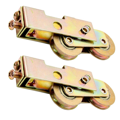 Sliding Door Rollers Replacement Kit For Patio Doors One And A Quarter Inch Tandem Roller Assembly With Five Sixteenth Inch