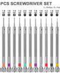 13 Piece Professional Watch Screwdriver Set With Micro Precision Bits For Eyeglasses, Jewelry, Computer And Phone Repair